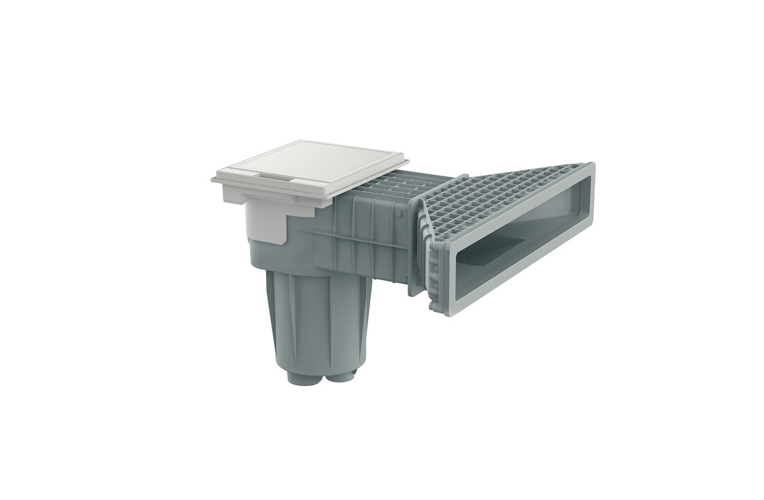 Hayward skimmer X-pro 600 liner - Grijs