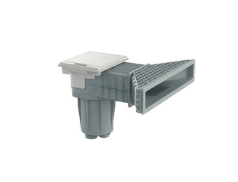 Hayward skimmer X-pro 600 liner - Grijs