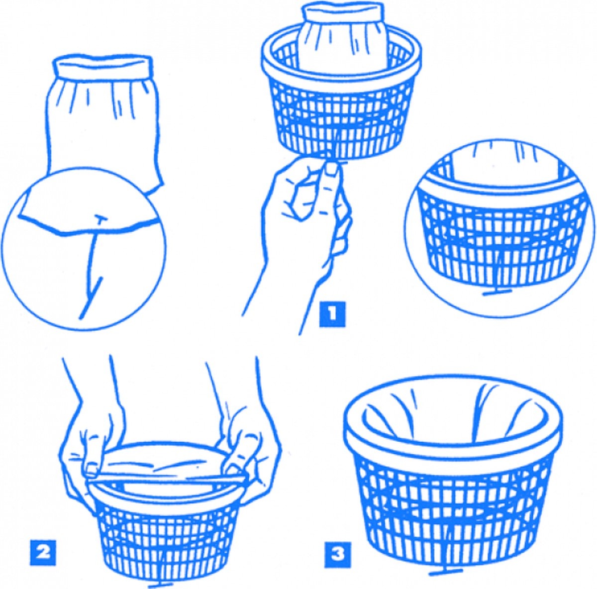 Wegwerp Voorfilter Pro-Skim - Netje voor skimmer