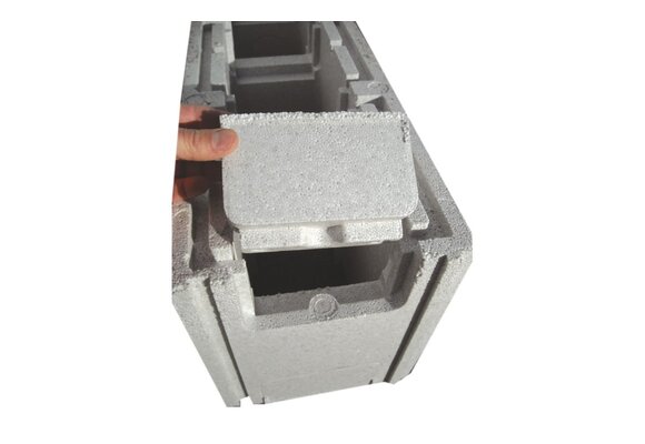 Eindstukken EPS bouwblokken - Per set