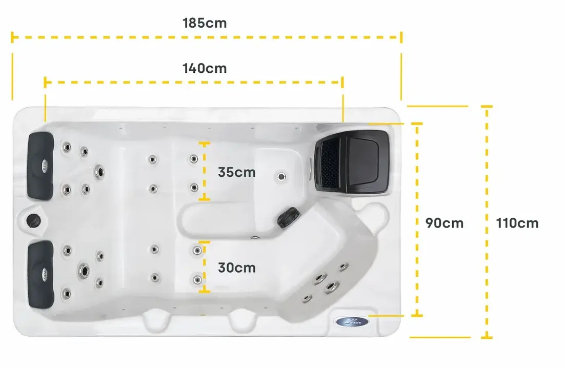 Hudson Spa - 3 persoons spa