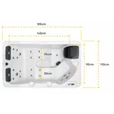 Hudson Spa - 3 persoons spa