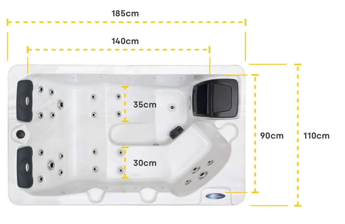 Hudson Spa - 3 persoons spa