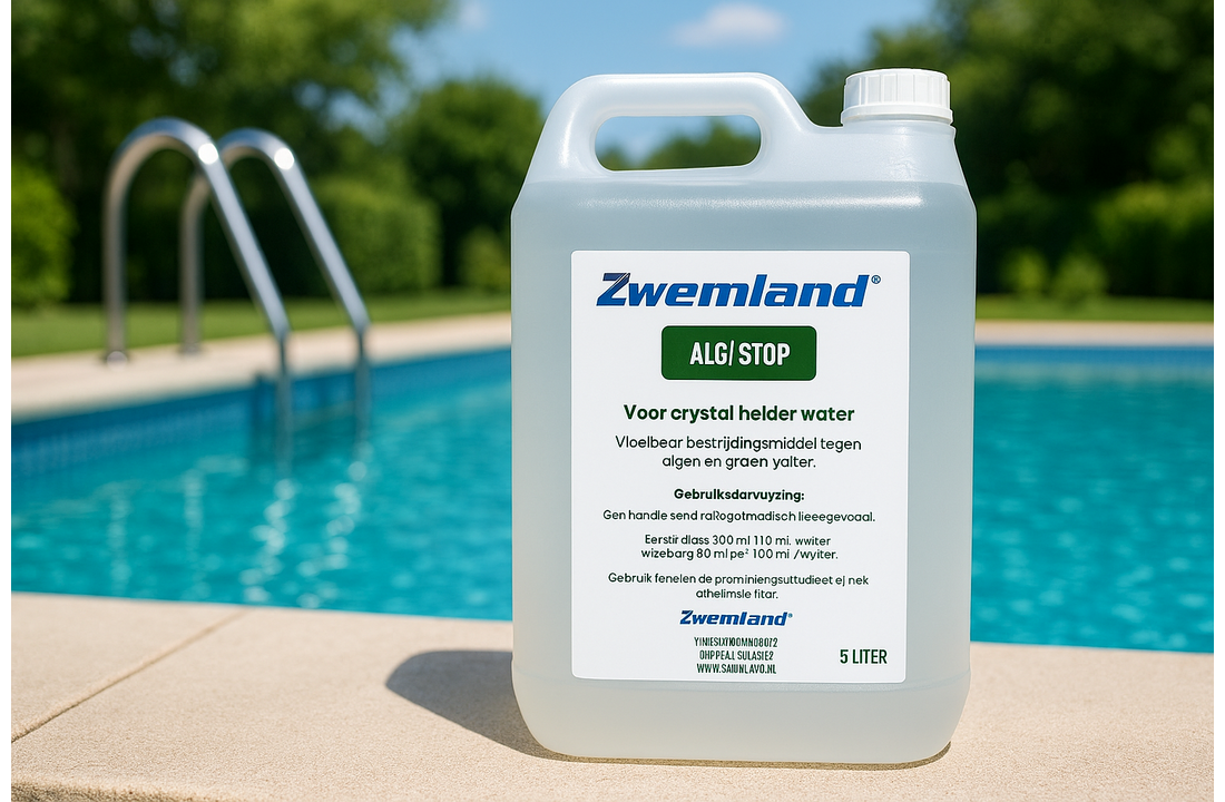 Zwemland Zwembad Anti Alg 5 liter - Algi-stop
