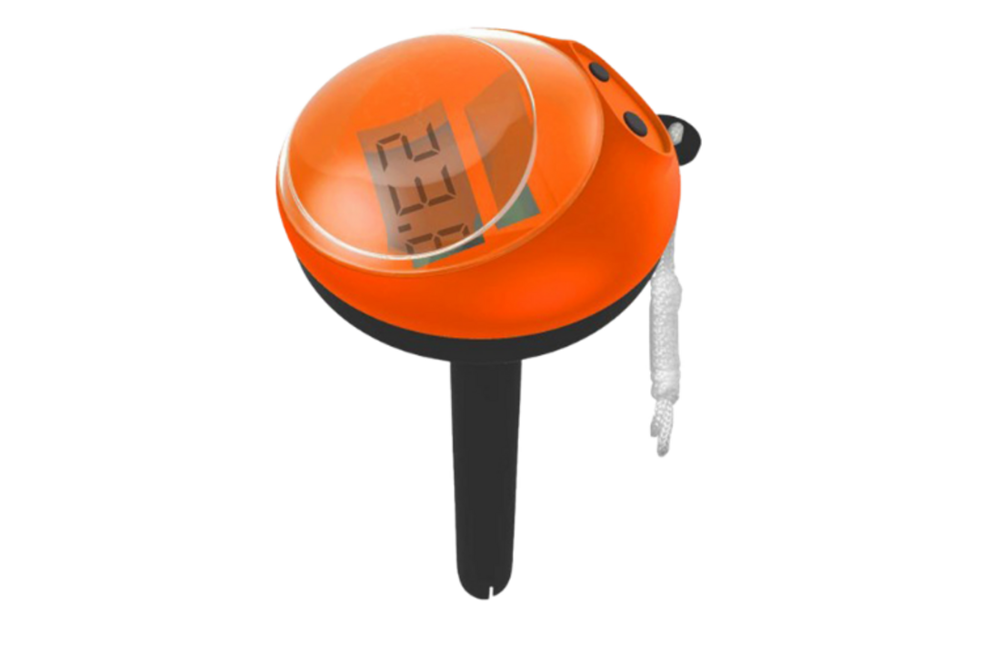 Digitale thermometer op zonne-energie