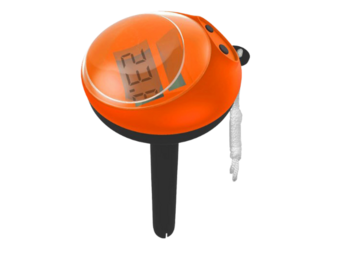 Digitale thermometer op zonne-energie