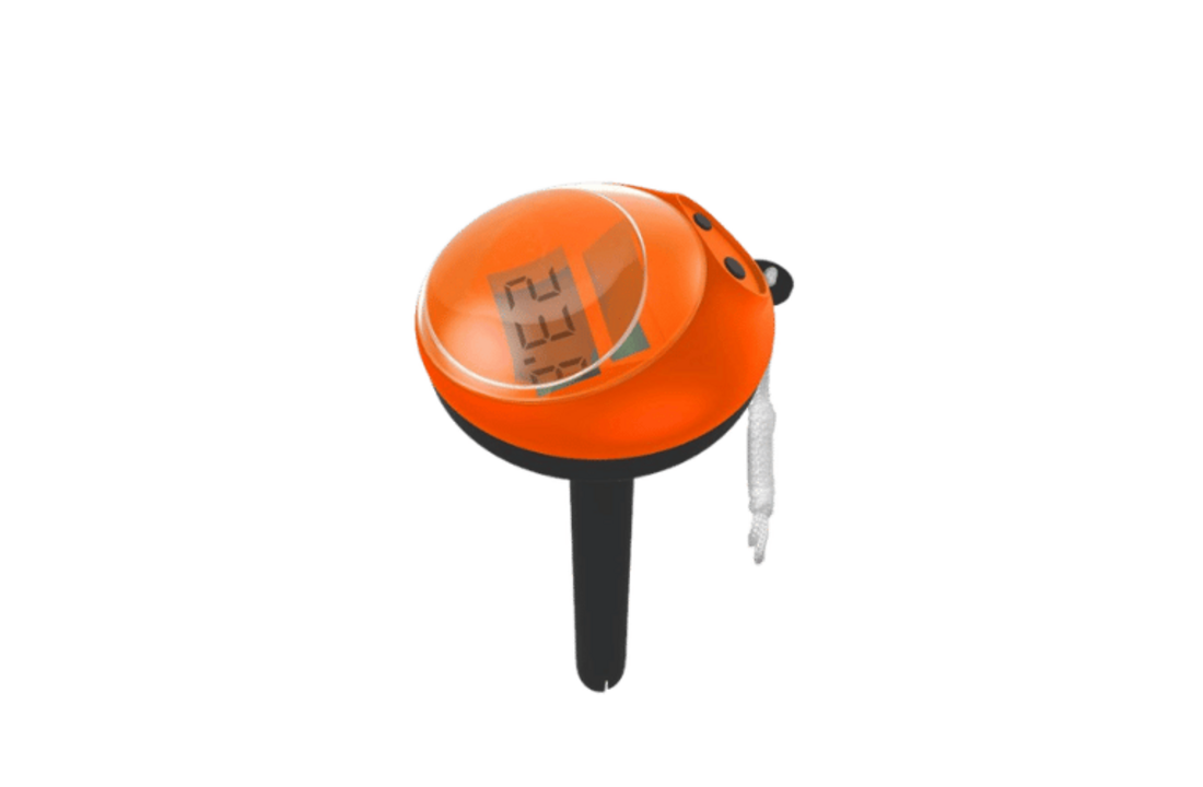 Digitale thermometer op zonne-energie