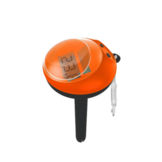 Digitale thermometer op zonne-energie