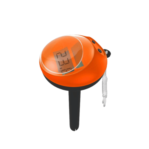 Digitale thermometer op zonne-energie