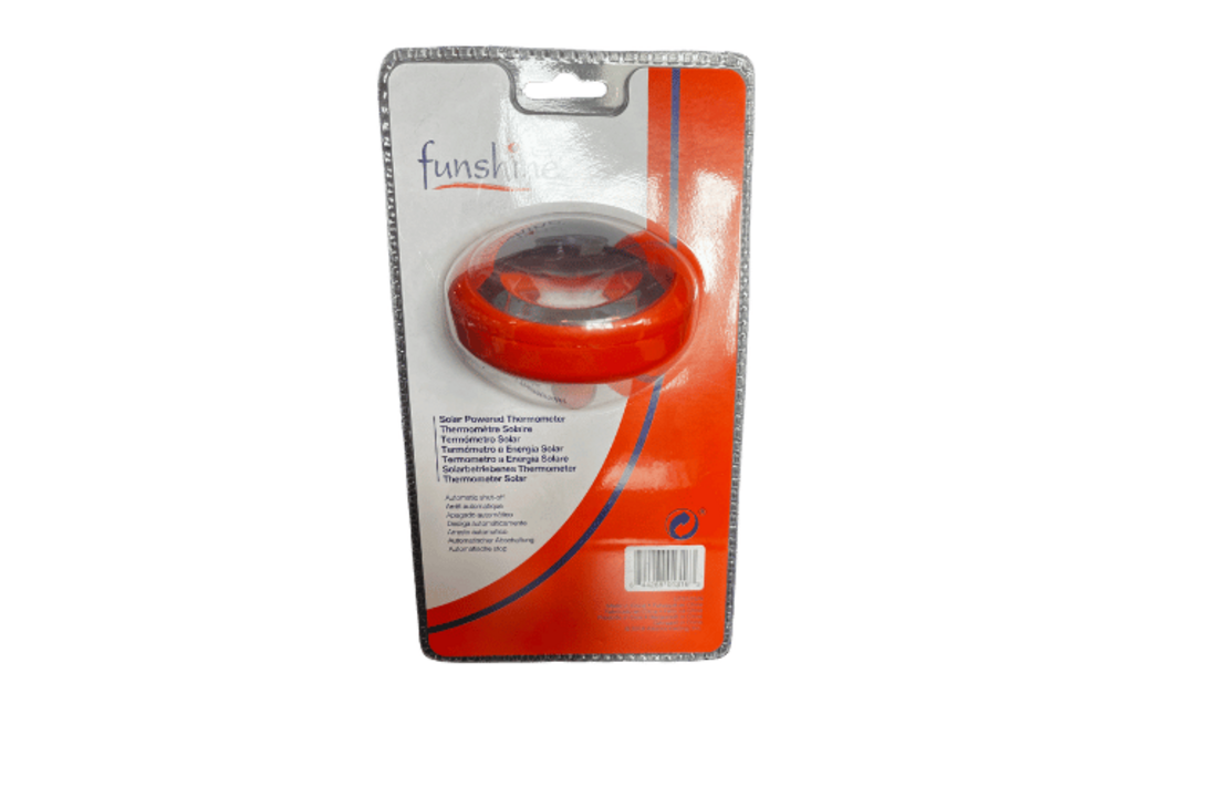 Digitale thermometer op zonne-energie