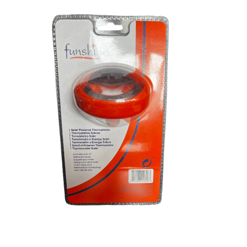 Digitale thermometer op zonne-energie