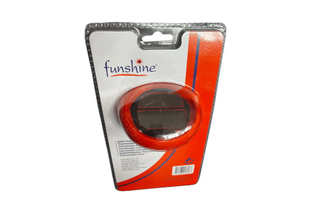 Digitale thermometer op zonne-energie