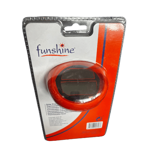 Digitale thermometer op zonne-energie