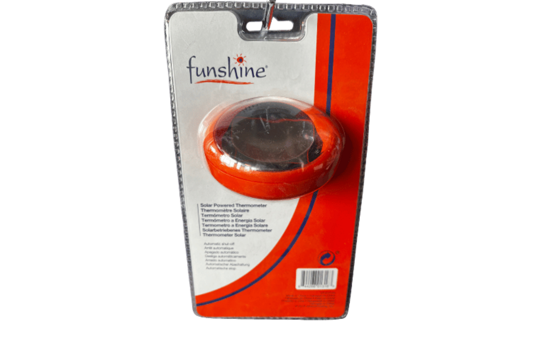 Digitale thermometer op zonne-energie