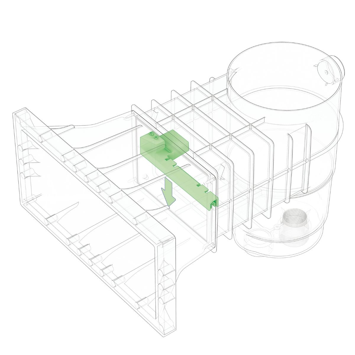 Constance automatische niveauregelaar
