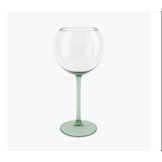 HappyGlass Miss Liza Gin-Tonicglas met Gekleurde Steel 2 Pack - Kunststof Glazen 630 ml