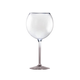 HappyGlass Miss Liza Gin-Tonicglas met Gekleurde Steel 2 Pack - Kunststof Glazen 630 ml