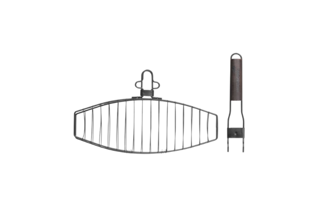 Mustang BBQ Visgrill met afneembare handgreep