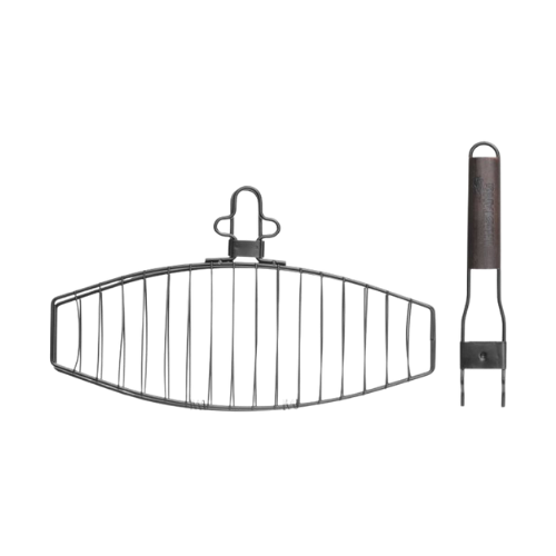 Mustang BBQ Visgrill met afneembare handgreep