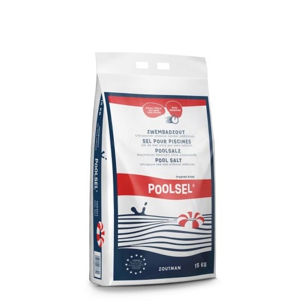 Poolsel Zwembadzout 15 kg - Kleine verpakking