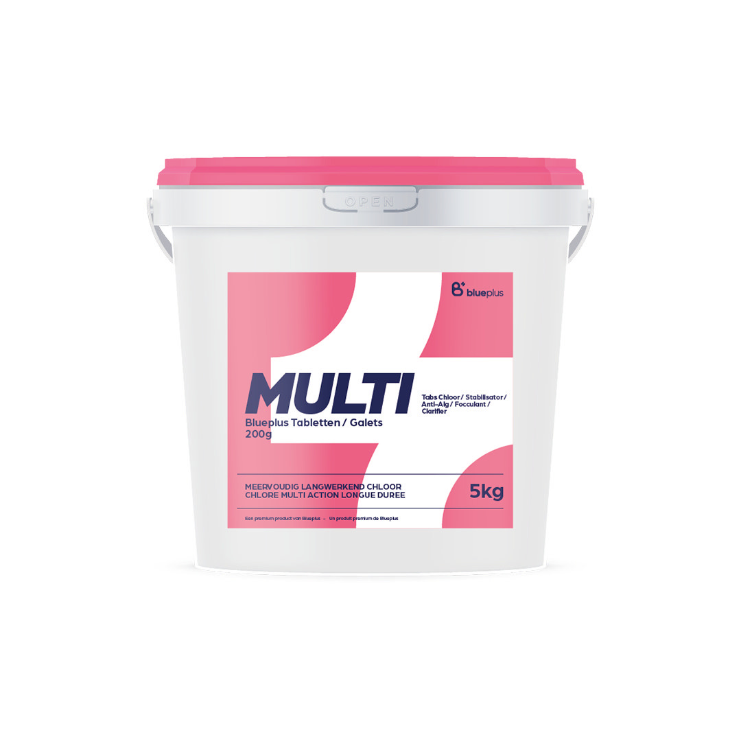 Blueplus Multi Chloortabletten 5kg - 200gr