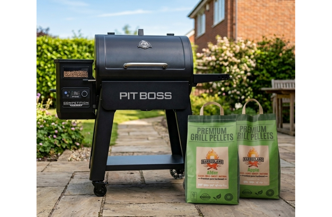 BarbeQland BBQ Pellets Alder – 100% Natuurlijk Elzenhout (8 kg)
