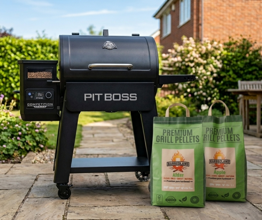 BarbeQland BBQ Pellets Alder – 100% Natuurlijk Elzenhout (8 kg)