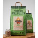 BarbeQland BBQ Pellets Alder – 100% Natuurlijk Elzenhout (8 kg)