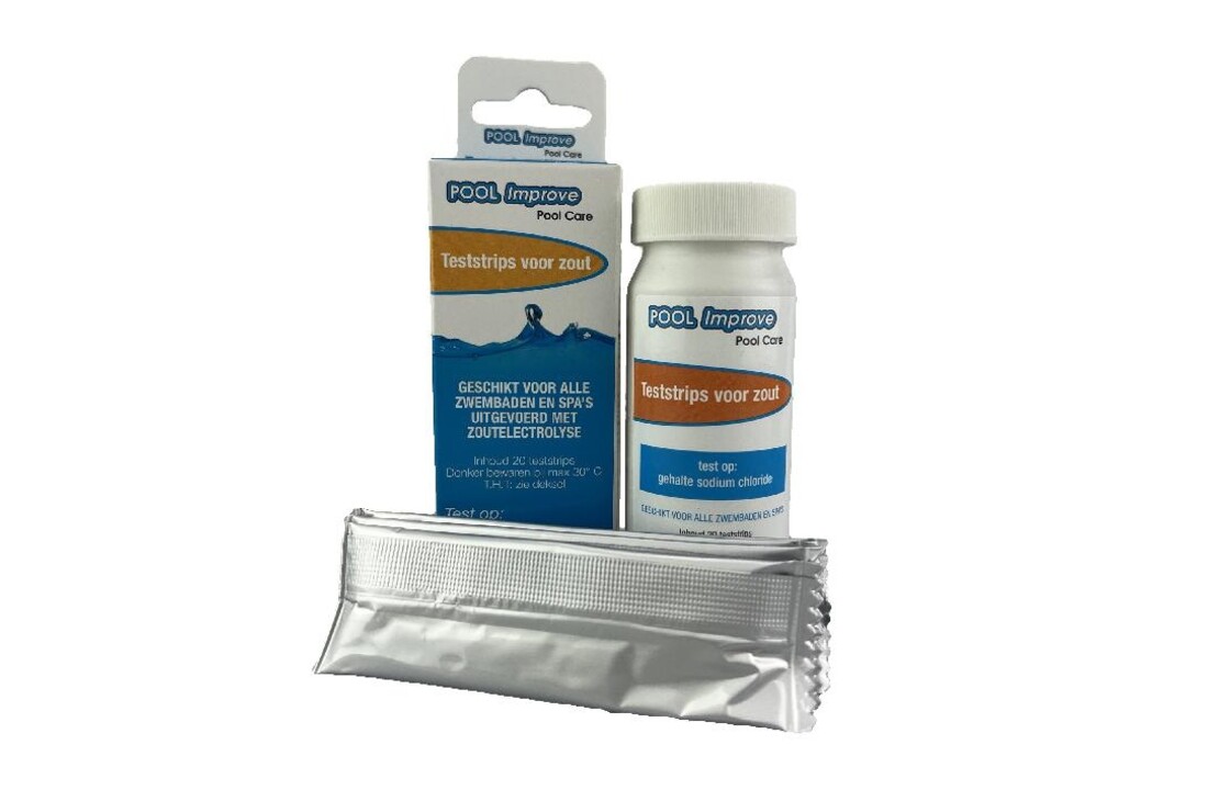 Pool improve teststrips zout