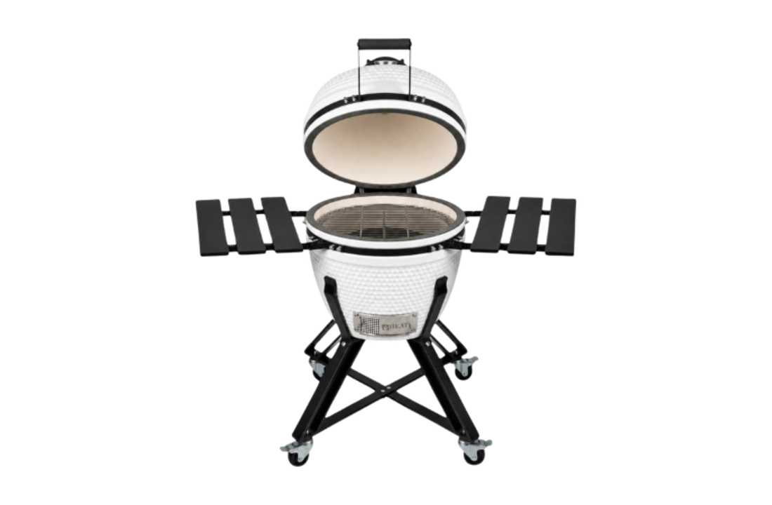 HEAT Kamado Fyregg 18 Keramische Kamado BBQ – Wit