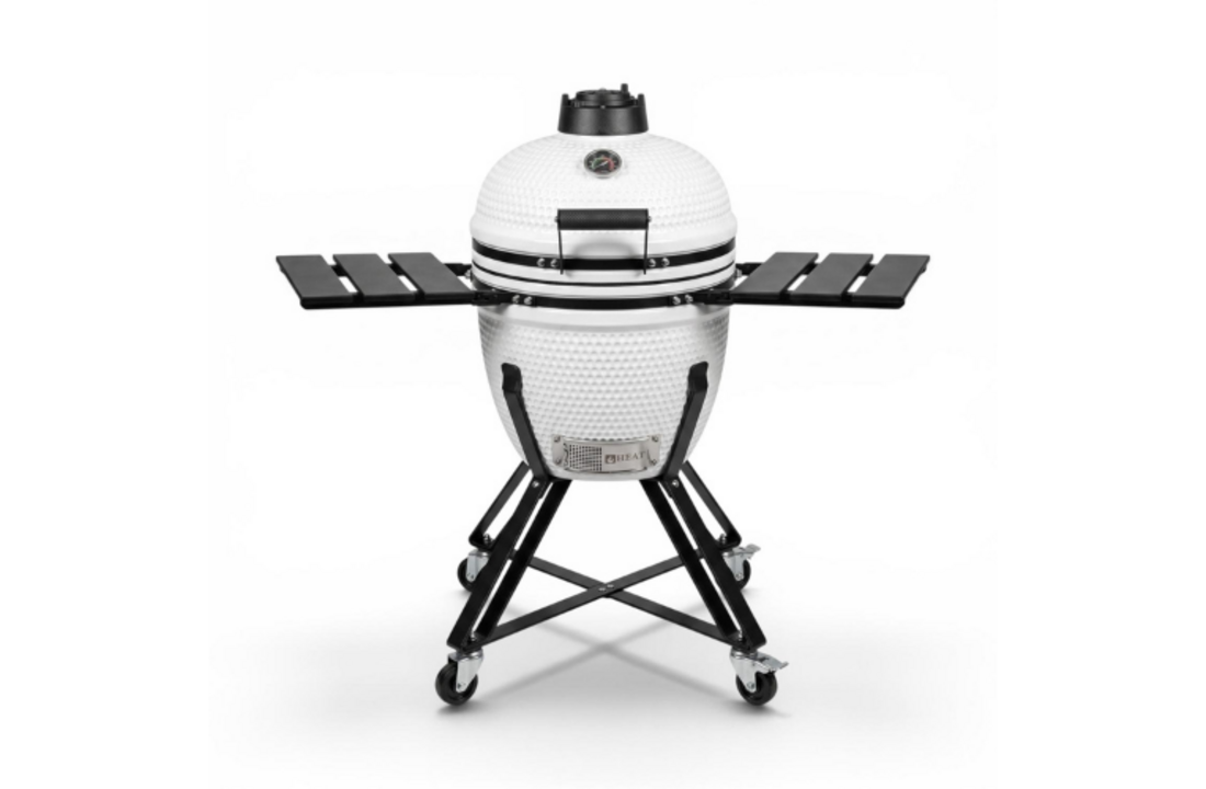 HEAT Kamado Fyregg 18 Keramische Kamado BBQ – Wit