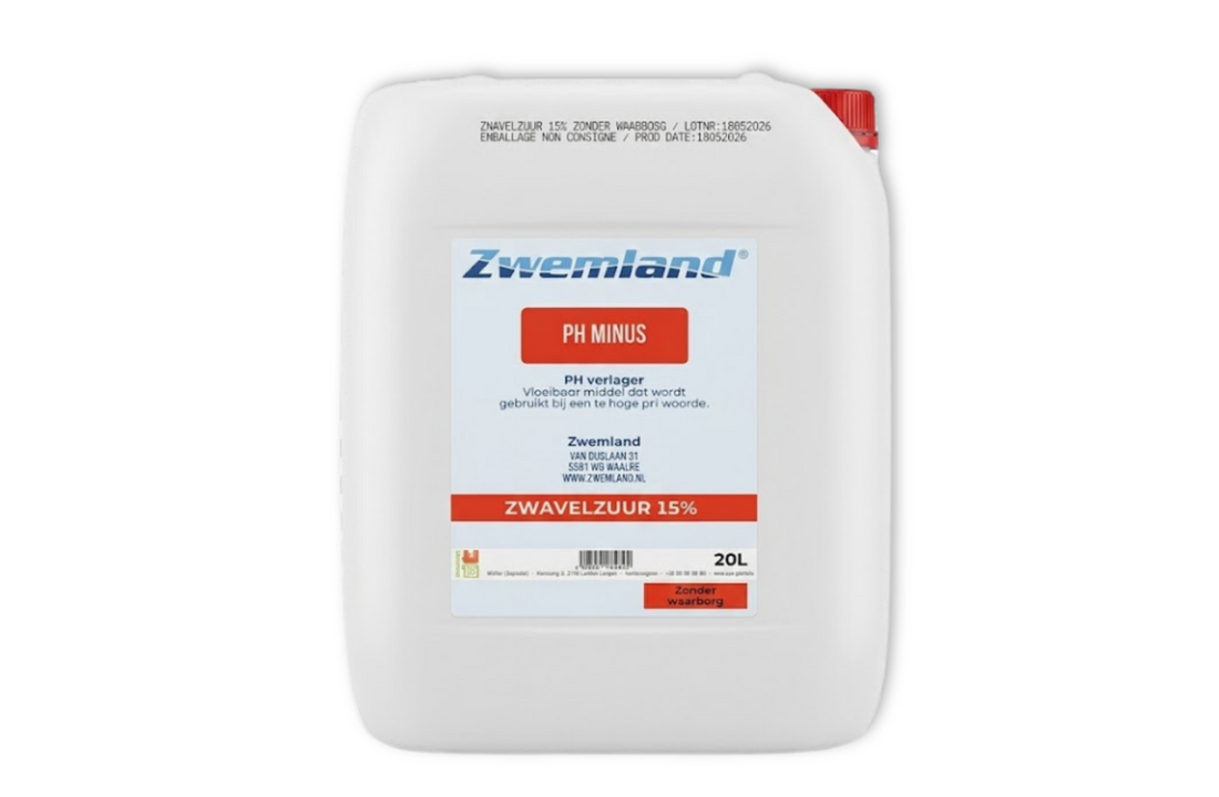 Jerrycan pH Min 20 liter - zwavelzuur