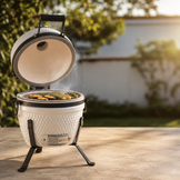 HEAT Kamado Fyregg 13 Keramische Kamado BBQ – Wit