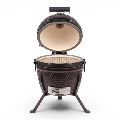 HEAT Kamado Fyregg 13 Keramische Kamado BBQ – Bruin