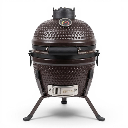 HEAT Kamado Fyregg 13 Keramische Kamado BBQ – Bruin