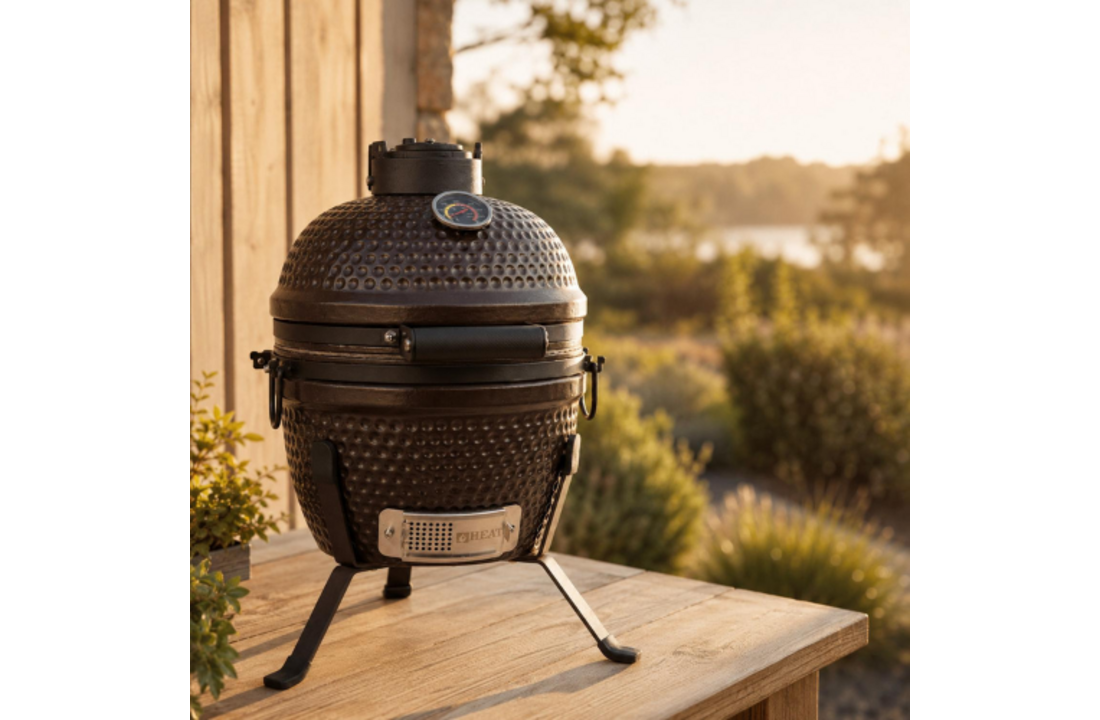 HEAT Kamado Fyregg 13 Keramische Kamado BBQ – Bruin