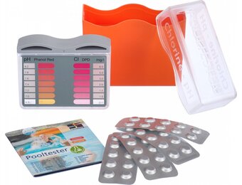 Lovibond Pooltester DPD1 en pH - Testset manueel