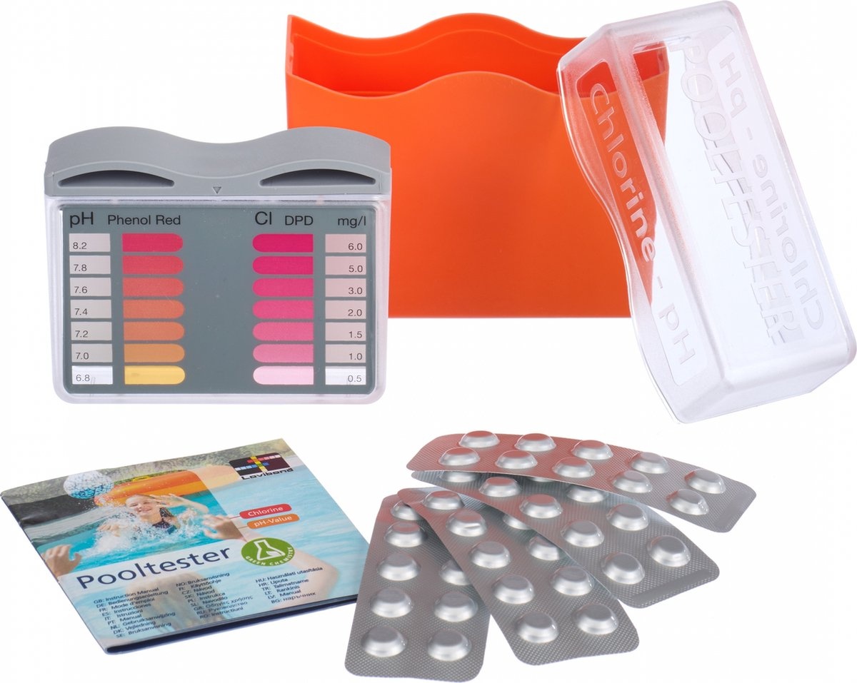 Lovibond Pooltester DPD en pH - Testset manueel