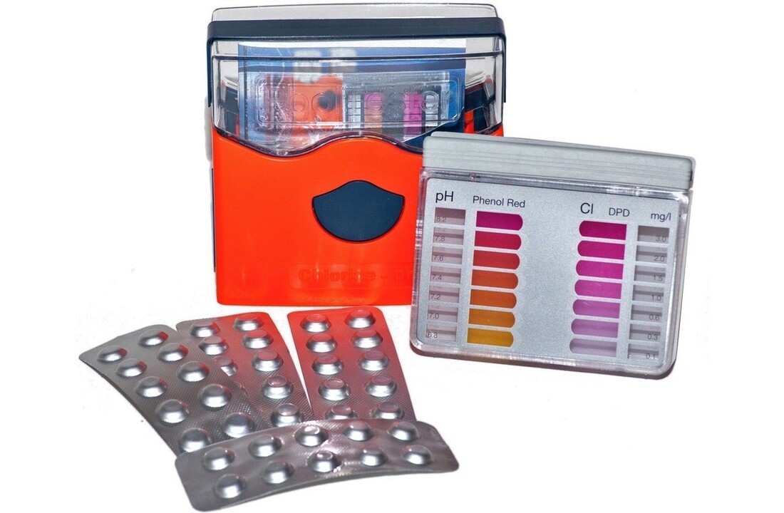 Lovibond Pooltester DPD en pH - Testset manueel