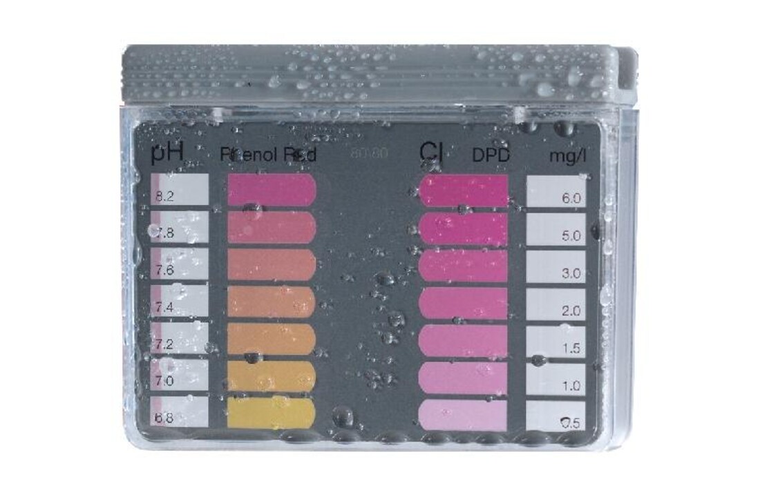 Zwembad Testset met tabletten DPD1 en pH - Tester
