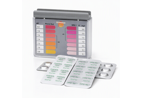 Zwembad Testset met tabletten DPD1 en pH - Tester