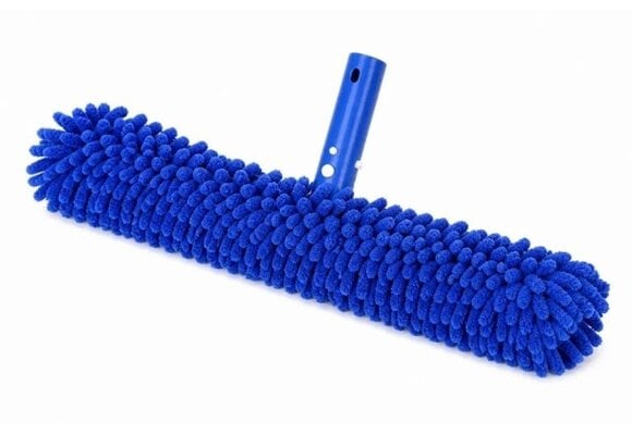 Blauwe Microvezel Wonderborstel - Zachte zwembadborstel