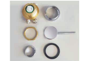 Aluminium menggroep voor Solar Douche