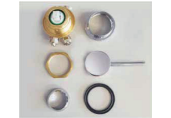 Aluminium menggroep voor Solar Douche
