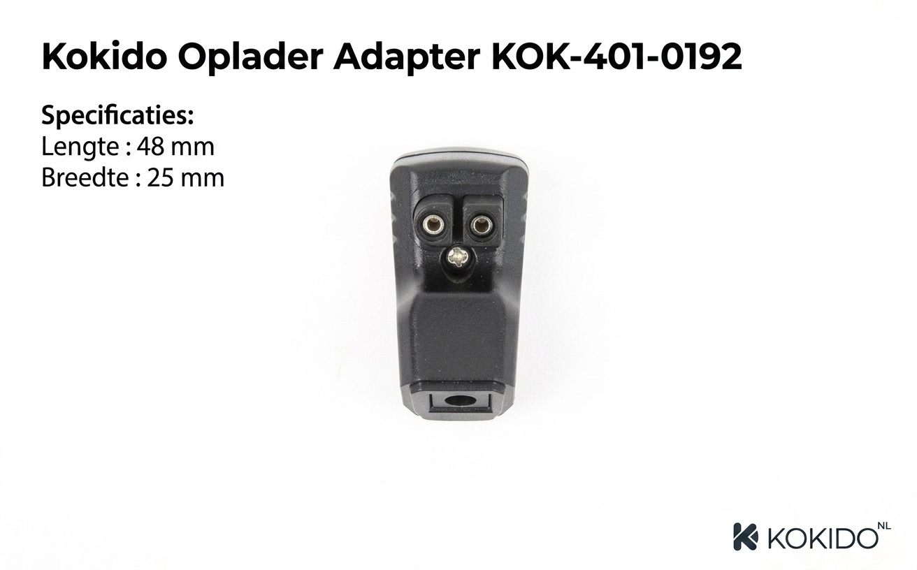 Kokido adapter Vektro auto oplader