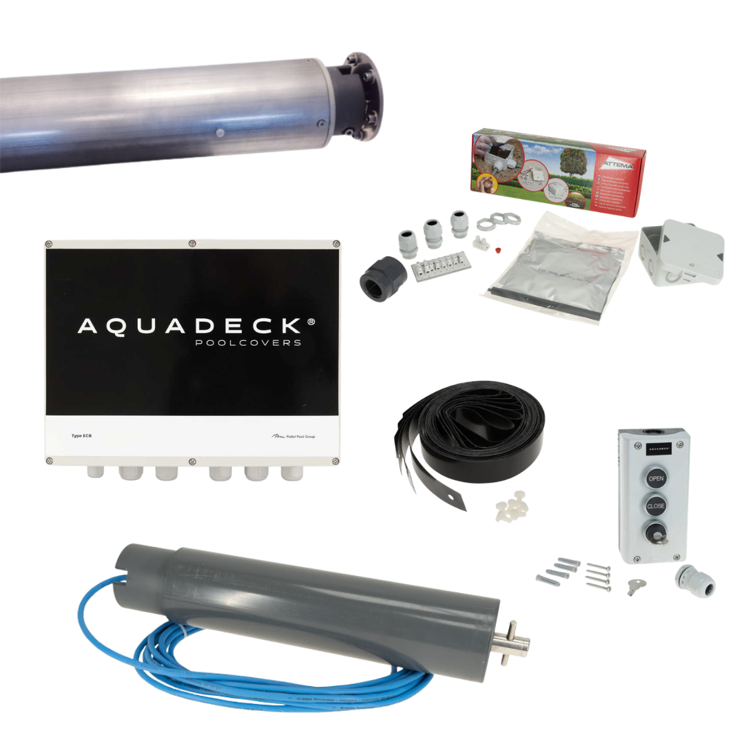 Aquadeck Buismotor 250 Nm Compleet voor Inbouwtoepassingen