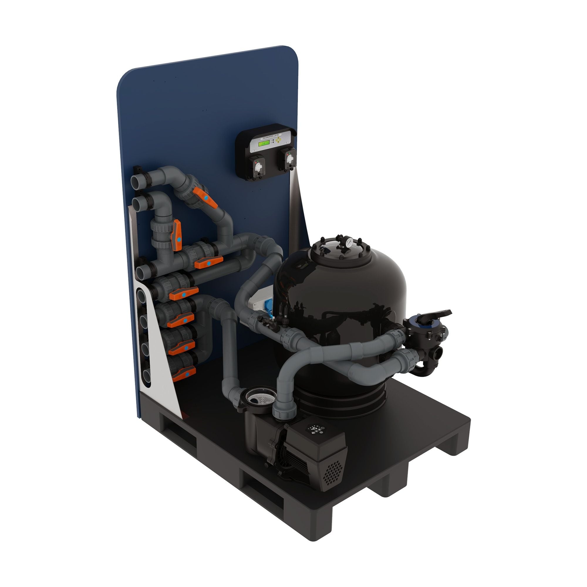Plug & Swim complete filterpallet zandfilter en VS pomp