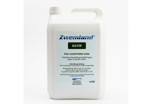 Zwemland  Anti Alg 5 liter - Algi-stop