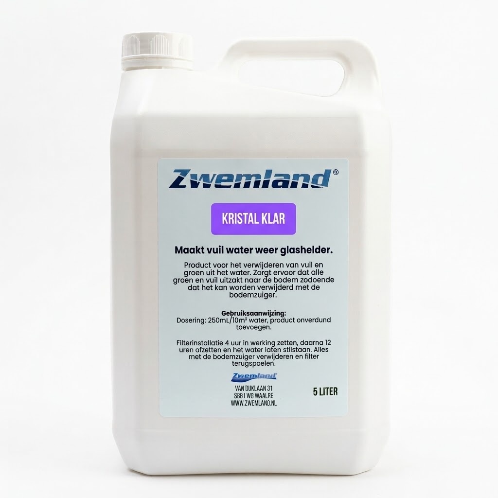 Zwemland Crystal Clear 5L - Voor helder water