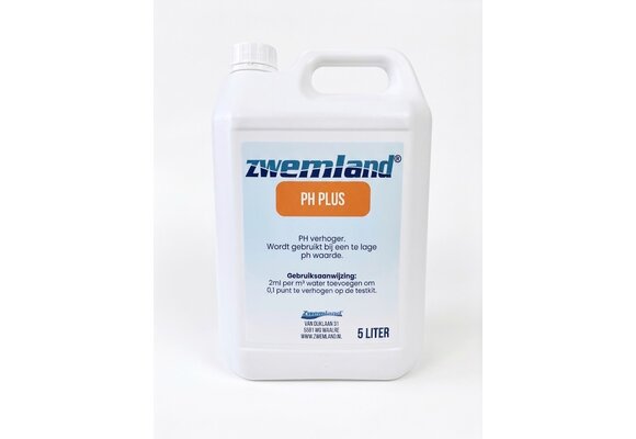 Zwemland Ph plus 5 liter - Vloeibaar